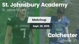 Matchup: St Johnsbury Academy vs. Colchester  2019