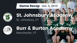 Recap: St. Johnsbury Academy  vs. Burr & Burton Academy  2019