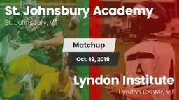 Matchup: St Johnsbury Academy vs. Lyndon Institute 2019