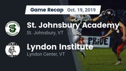 Recap: St. Johnsbury Academy  vs. Lyndon Institute 2019