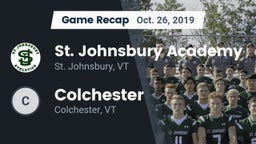 Recap: St. Johnsbury Academy  vs. Colchester  2019