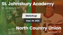 Matchup: St Johnsbury Academy vs. North Country Union  2020