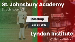 Matchup: St Johnsbury Academy vs. Lyndon Institute 2020