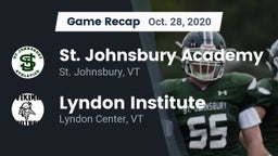 Recap: St. Johnsbury Academy  vs. Lyndon Institute 2020
