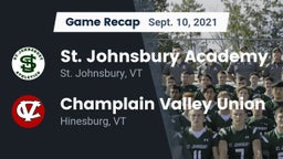 Recap: St. Johnsbury Academy  vs. Champlain Valley Union  2021