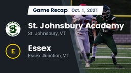 Recap: St. Johnsbury Academy  vs. Essex  2021