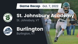 Recap: St. Johnsbury Academy  vs. Burlington  2022