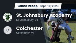 Recap: St. Johnsbury Academy  vs. Colchester  2023