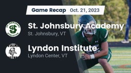 Recap: St. Johnsbury Academy  vs. Lyndon Institute 2023