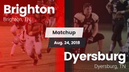 Matchup: Brighton vs. Dyersburg  2018