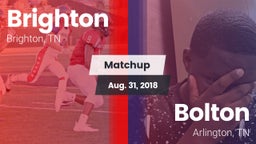 Matchup: Brighton vs. Bolton  2018