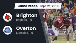 Recap: Brighton  vs. Overton  2018