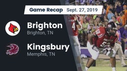 Recap: Brighton  vs. Kingsbury  2019