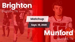 Matchup: Brighton vs. Munford  2020