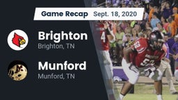 Recap: Brighton  vs. Munford  2020