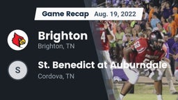 Recap: Brighton  vs. St. Benedict at Auburndale   2022