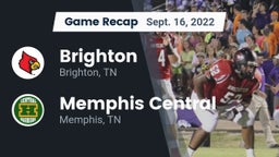 Recap: Brighton  vs. Memphis Central  2022
