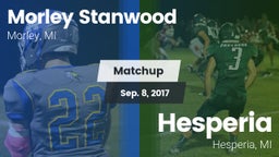 Matchup: Morley Stanwood vs. Hesperia  2017