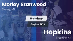 Matchup: Morley Stanwood vs. Hopkins  2019