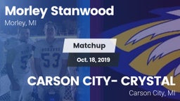 Matchup: Morley Stanwood vs. CARSON CITY- CRYSTAL  2019