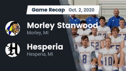 Recap: Morley Stanwood  vs. Hesperia  2020