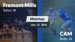 Matchup: Fremont-Mills vs. CAM  2016