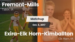 Matchup: Fremont-Mills vs. Exira-Elk Horn-Kimballton 2017