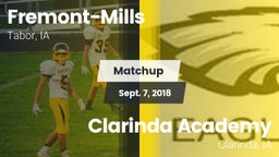 Matchup: Fremont-Mills vs. Clarinda Academy  2018