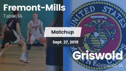 Matchup: Fremont-Mills vs. Griswold  2019