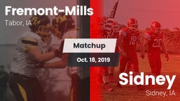 Matchup: Fremont-Mills vs. Sidney  2019