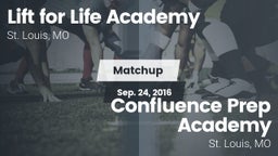Matchup: Lift for Life Academ vs. Confluence Prep Academy  2016