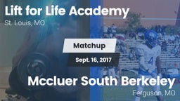 Matchup: Lift for Life Academ vs. Mccluer South Berkeley 2017
