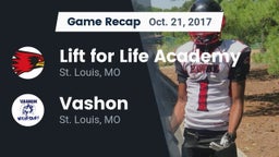 Recap: Lift for Life Academy  vs. Vashon  2017