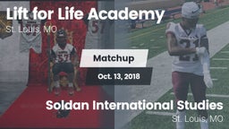Matchup: Lift for Life Academ vs. Soldan International Studies  2018