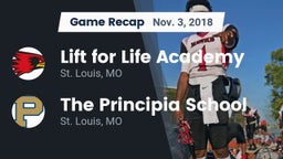 Recap: Lift for Life Academy  vs. The Principia School 2018