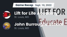Recap: Lift for Life Academy  vs. John Burroughs School 2022