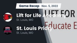 Recap: Lift for Life Academy  vs. St. Louis Priory  2022