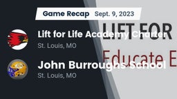 Recap: Lift for Life Academy Charter  vs. John Burroughs School 2023