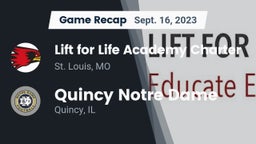 Recap: Lift for Life Academy Charter  vs. Quincy Notre Dame 2023