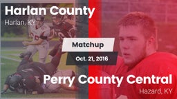 Matchup: Harlan County vs. Perry County Central  2016