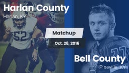 Matchup: Harlan County vs. Bell County  2016
