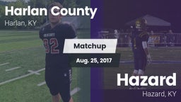 Matchup: Harlan County vs. Hazard  2017