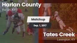 Matchup: Harlan County vs. Tates Creek  2017