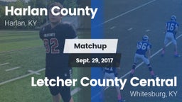 Matchup: Harlan County vs. Letcher County Central  2017