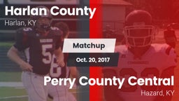 Matchup: Harlan County vs. Perry County Central  2017