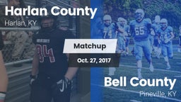 Matchup: Harlan County vs. Bell County  2017