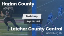 Matchup: Harlan County vs. Letcher County Central  2018