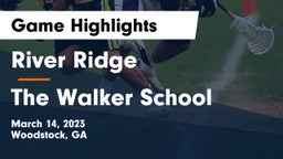 River Ridge  vs The Walker School Game Highlights - March 14, 2023