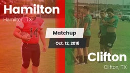 Matchup: Hamilton vs. Clifton  2018