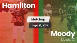 Matchup: Hamilton vs. Moody  2019